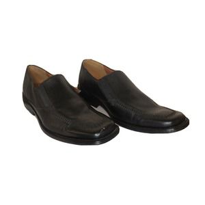 Diamond Office Comfort NEW Men's Dress Shoes Size 10 Black Leather Square Toe